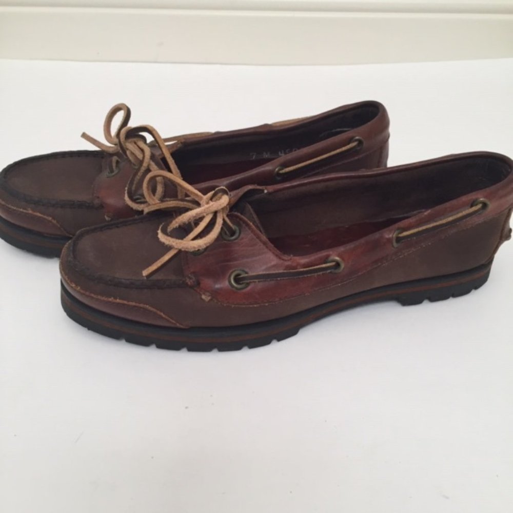 Vintage Wolverine Wilderness Heavy Duty Leather Loafers